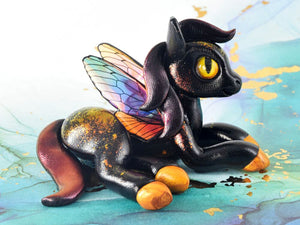 Black fairy pegasus