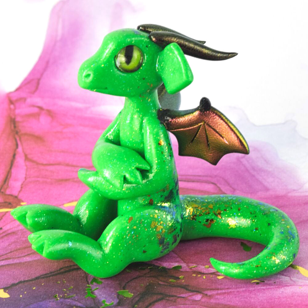 Piggy Paint Polish - Dragon Tears Green – Willow & Wren Children's Boutique