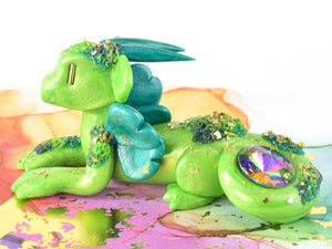 "End of the Rainbow" moss dragon