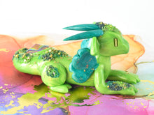 Load image into Gallery viewer, &quot;End of the Rainbow&quot; moss dragon