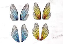 Load image into Gallery viewer, Half-shattered holographic fairy wings