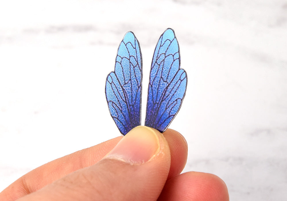 Half-shattered holographic fairy wings