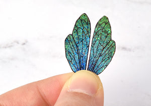 Shattered holographic fairy wings